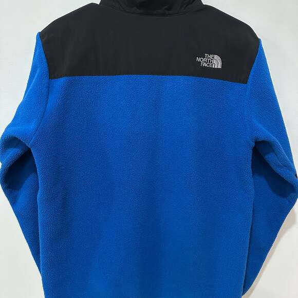 The North Face Boys Denali Full Zip Fleece Jacket Blue/Black XL (18/20) - Picture 2 of 14
